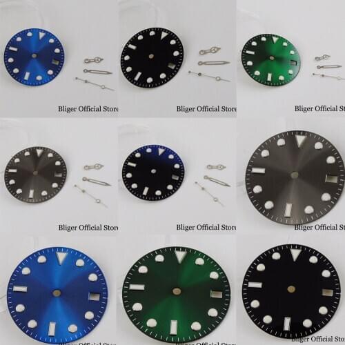 Sterile Watch Dial Date Window Fit NH35 NH35A Movement Watch Needles Watch Hand