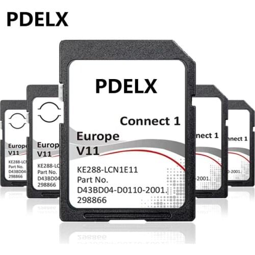 Cid Changed Gps Memory Sd Europa Nissan Connect 1 V10 Navi Maps Card With Map