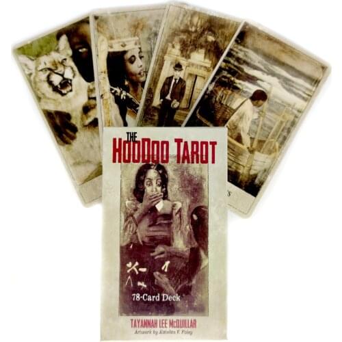 The Hoodoo Tarot Cards Mystical Guidance Deck Divination Entertainment Partys Board Game Supports Wholesale 78 Sheets/Box