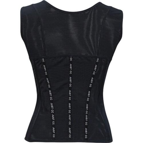 N7MF Women Tummy Control Underbust Corset Tank Top Waist Cincher Back Support Posture Corrector Body Shaper Slimming Vest