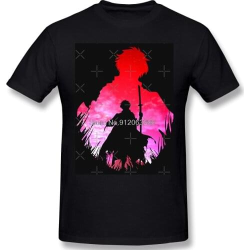 Men Janpanese Plunderer Adventure Fantasy Anime Black T-Shirt Purandara Licht Bach & Hina Pure Tees Harajuku Daily Life