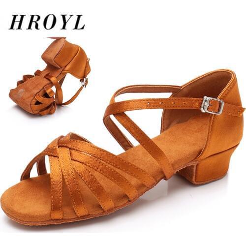 Free Shipping Latin Dance Shoes Size EU24-42 Women Children Girls Child For Latin Tango Ballroom Sole Dancing Shoes Heel 3.5cm