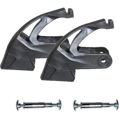 Rubber Non-Slip Roller Skates Brake Pads for WEIQIU 9266 Adult Skates Black