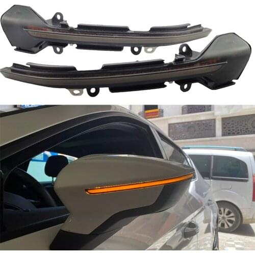 For Seat Leon III 5F ST FR Cupra Arona KJ7 Ibiza 6F Dynamic Blinker LED Turn Signal Mirror Indicator light 2013 2017 2018 2019