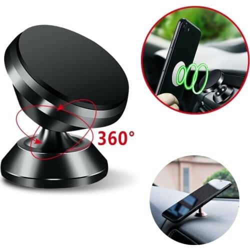 Universal Magnetic Phone Holder Magnet Mobile Phone Holder Dashboard Mobile Phone Holder Dash Car Mount Stand