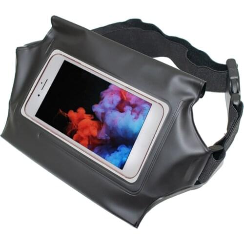 Waterproof Cellphone Pouch Bags with Waist Strap Transparent Touchscreen Phone HolderWaist Bag Dry Bag Up To 6.7 Inches