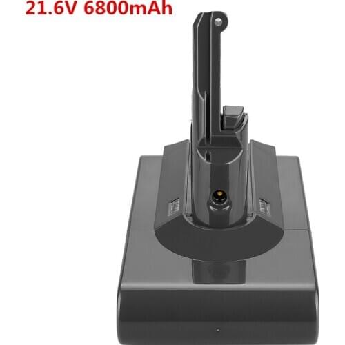 High Quality 6.8Ah For dyson V8 21.6V 6800mAh Li-ion Rechargeable Battery Pack For Dyson V8 Series 214730-01 free shipping