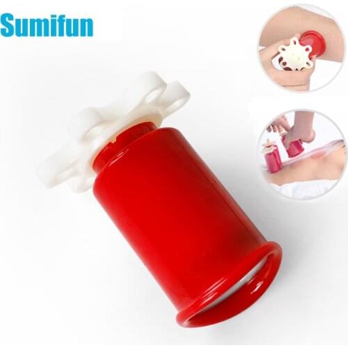 1PCS 6*7cm Portable Medical Twist Therapy Cups Vacuum Cans Cupping Foot Back Neck Massage Therapy Body Relaxation Health Care