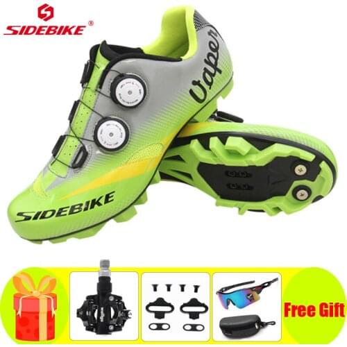 2021 Sidebike MTB Cycling Shoes Sapatilha Ciclismo Bicicleta Bicycle Mountain Bike Racing Athletic Riding Equipment