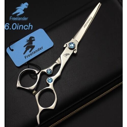 "6.0in. Freelander Profissional Hairdressing Scissors Hair Cutting Scissors Set Barber Shears High Quality Salon Model Number"