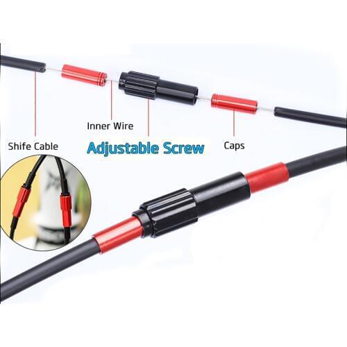 Bicycle accessories Derailleur adjustment screw & Cable End Tip Caps / Brake Cable Cap one set