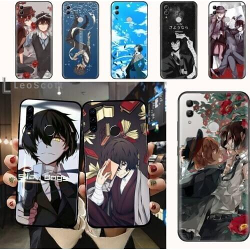 Anime Bungou Stray Dogs Dazai Osamu Phone Case For Huawei Honor 7C 7A 8X 8A 9 10 10i Lite 20 NOVA 3i 3e