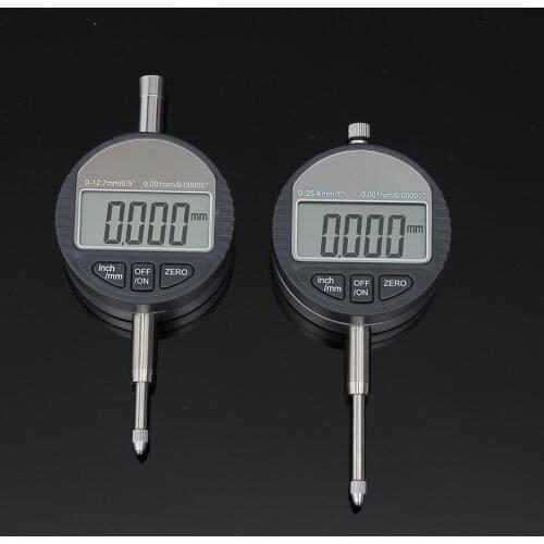 0.001mm Digital Dial Indicator Precise Micrometer 25.4MM/1" Micrometer Meter Vertical Electronic Dial Gauge Tools RS232 Data Out
