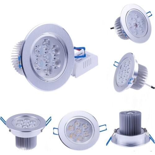 Dimmable downlight AC85-265V 9W/12W/15W/21W recessed round light,LED downlight For indoor lighting