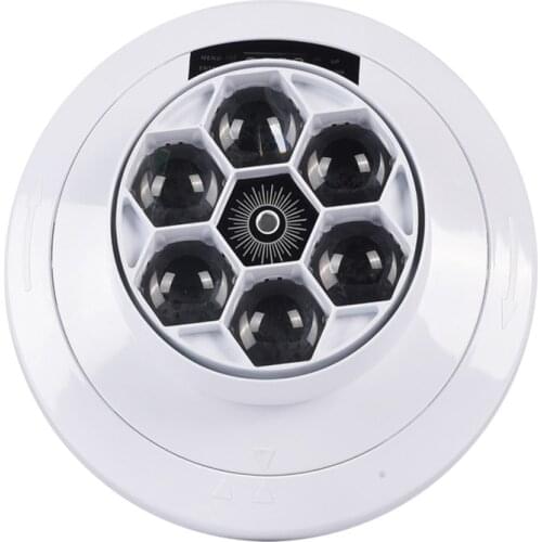 Dj Laser Disco Led Mini 6x12W RGBW Bee Eye Moving Head Light With Green Lazer Good Use For Party Night Club KTV