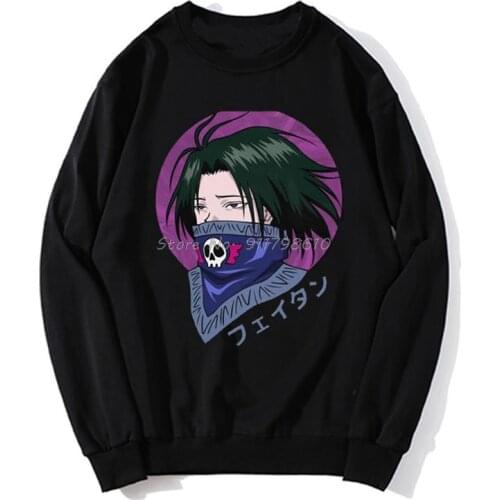 HXH FEITAN Awesome Manga Hoodie Hunter X Hunter Men Hoodie Spring Autumn Sweater Streetwear Harajuku Gift