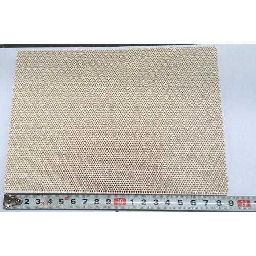 Best quality ceramic plate, honeycomb infrared ceramic plate ,gas infrared burner plate,size is 180*80*13mm