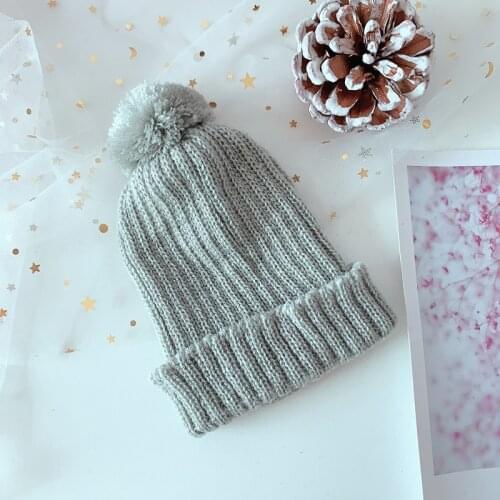 [MYKPOP]KPOP Dolls Clothes and Accessories: Autumn Winter Cardigan / Cap for 20cm dolls (without doll) SC20091112