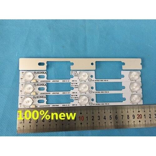 Original New 8 PCS/set 3LED 6V 208mm LED backlight strip for KONKA LED32F2300NE LED32F2300FX 35017946 35017947 35017948