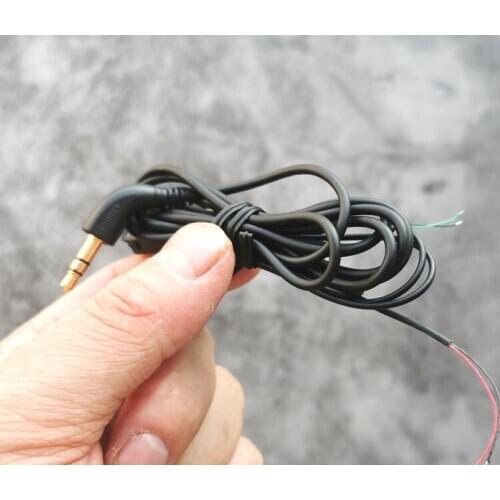 Original cable diy earphone wire L plug repair cable