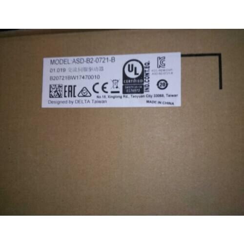 1PC New Delta Servo Drives ASD-B2-0721-B free shipping