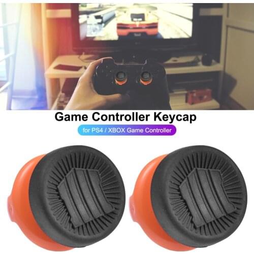 2pcs/lot Game Controller Keycap Silicone Thumb Stick Grip Caps Gamepad Button Cap For PS4 XBOX Game Joystick Game Accessory