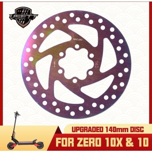 Universal Upgraded 140mm Disc Brake Rotor for ZERO 10X ZERO10 SPEEDUAL DUALTRON KAABO Electric Scooter Reinforced Colorful Brake