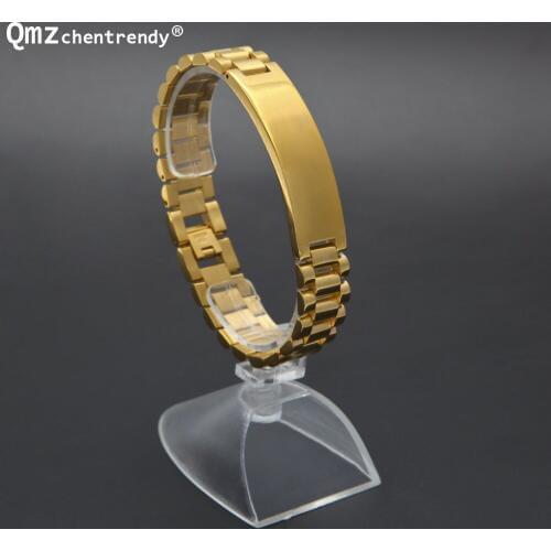 Hip hop High Quality 316L Stainless Steel Watchband Bracelet Men Luxury Fashions Hip hop Punk Jewelry Bangle