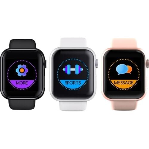 D20 1.3inch IP65 Waterproof Bluetooth Sport Fitness Tracker Smart Bracelet Blood Pressure Heart Rate Monitor 2020 New Smartwatch