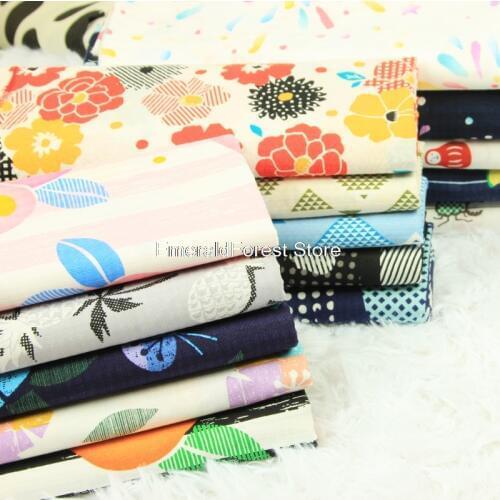 High quality Nordic style water jade fabric, handmade DIY clothing dress baby clothes cotton 100cmx110cm