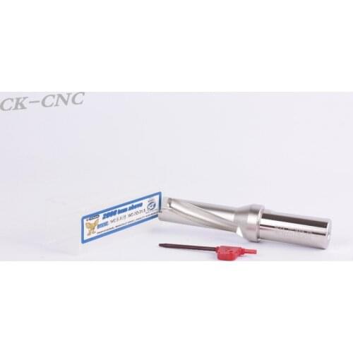 Hight quality WC-3D-21.5 C25 U drill indexable drill CNC TOOL 21.5mm-3D Machining length=64.5mm for WCMX04 insert