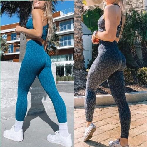 Yoga Set Women Gym Clothing Sport Bra Outfit Seamless Push Up Crop Tank Top High Waist Workout Leggings Fitness Suit Tracksuit