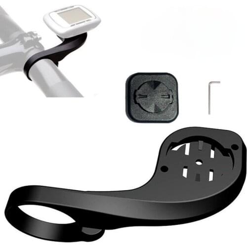 1Pcs Black Bicycle Computer Extension Bracket Bike Handlebar Extension Computer Mount GPS Bracket Holder Plastic For Garmin Edge