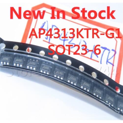 10PCS/LOT Quality 100% AP4313KTR-G1 AP4313 SOT23-6 (Print: G6G) Constant current and constant voltage con In Stock New Original