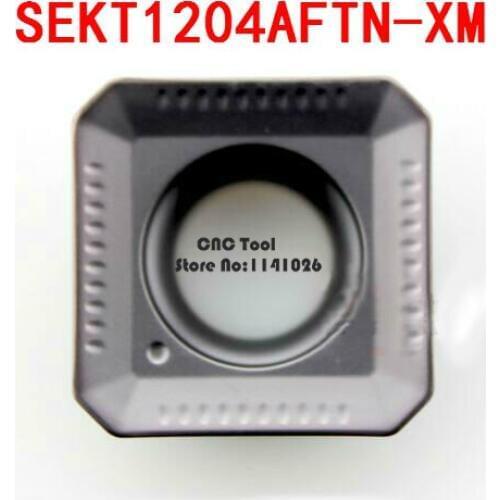 Free shipping 10pcs SEKT1204AFTN Carbide blade, CNC milling insert,numerical control lathe tool, suitable for stainless steel