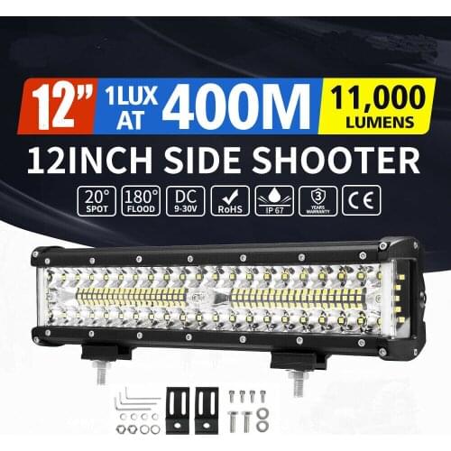 3Rows LED Bar 12Inch LED Light Bar LED Work Light combo beam for Car Tractor Boat OffRoad 4x4 Truck SUV ATV DC9-32V