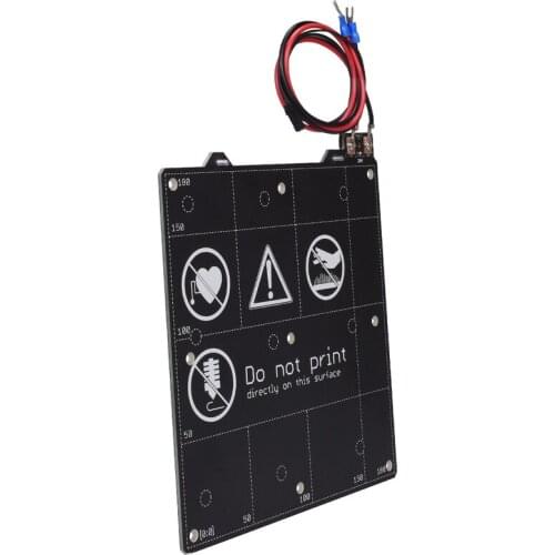 3D printer accessories Prusa mini hot bed platform magnetic heating anti-warping edge