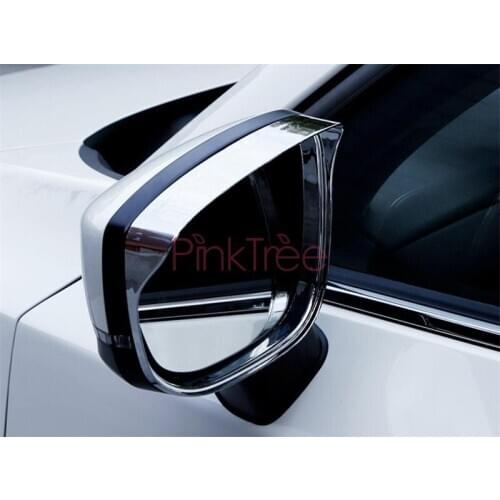Accessories For Mazda CX30 CX-30 2020 ABS Chrome Sun Rain Guard Shield Deflector Trim Sticker