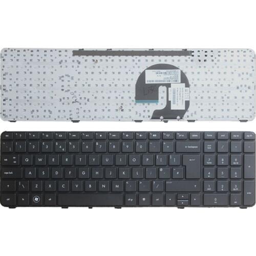 UK Keyboard for HP Pavilion dv7-4000 DV7-4050 dv7-4100 dv7-4200 dv7-5000 dv7t-5000 LX7 UK Black with frame Laptop keyboard