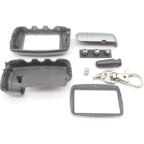 Wholesale A9 Case Keychain for 2 way Car alarm System LCD Remote Control Key Fob Chain Starline A9 A6 A8 A4