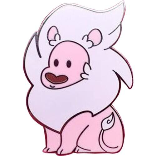 Steven Universe Lion Brooch cartoon characters pins Animo accessories