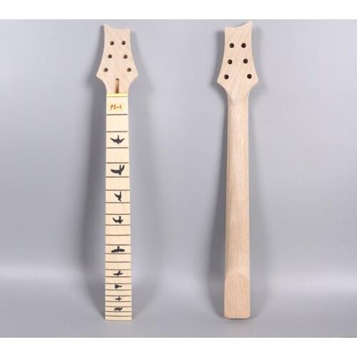 P13 22 frets 648mm 25.5 inch One electric guitar neck maple wood and maple fingerboard