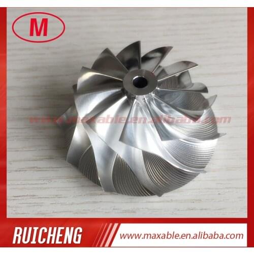 K04 5306-123-2203 1302-003-411 11+0 blades 41.94/56.08mm performance turbo billet/milling/aluminum 2618 compressor wheel