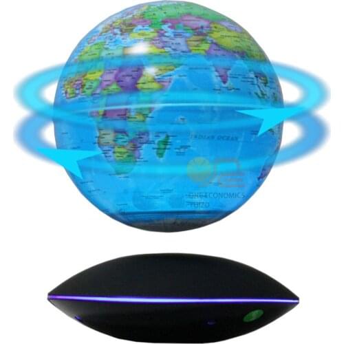 Home Decoration Magnetic Levitation 6 Inch Earth Rotated Floating Globe Festival Christmas New Strange Gift Children Toys