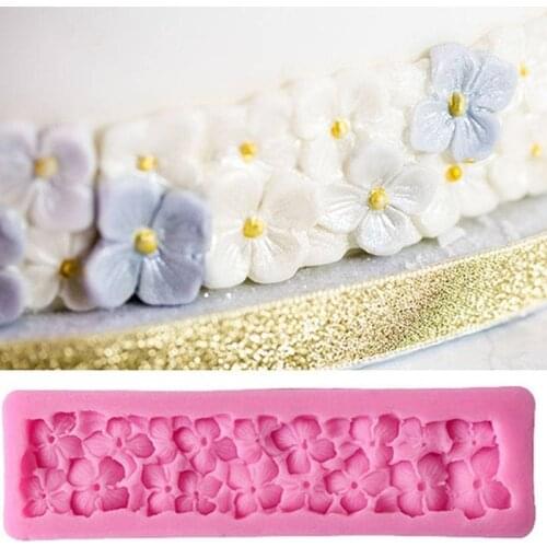 Fashion 3D Flowers Silicone Cake Mold DIY Fondant Cake Chocolate Decorating Baking Tools New