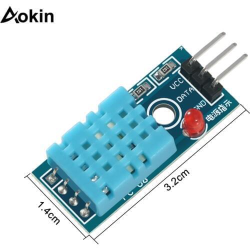 5PCS/lot Temperature Humidity Sensor Module Digital DHT11 for Arduino Raspberry Pi 2 3