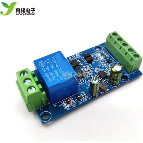 Modbus RTU 7-24V relay module RS485/TTL 1 input and output with anti-reverse protection