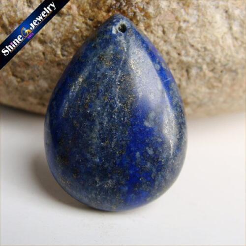 Men Jewelry Pendant Slide Natural Blue Lapis Lazuli Stone Pendant Necklace Wholesale Fashion Pendants for Boys Gifts DS902