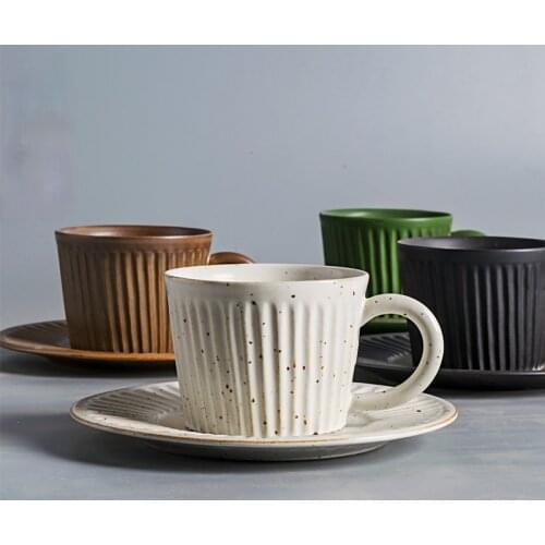 M Solid Color Tumbler Water Glass Cup Japanese Retro Ceramic Coffee Cups Set Afternoon Tea Mug Small Luxury Mugs Shot Glasses