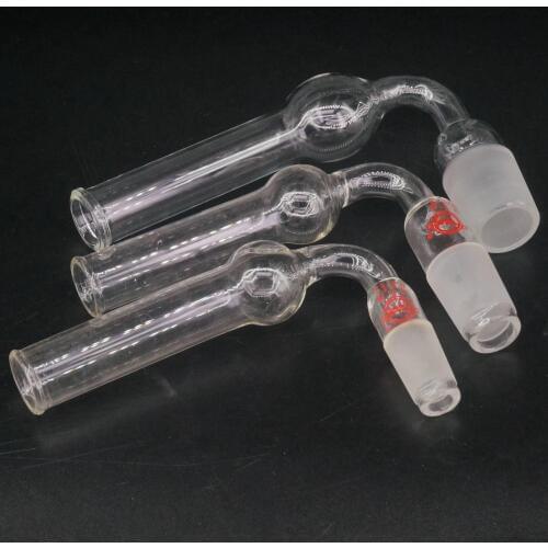 10-19mm 14-23mm 19-26mm 24-29mm 29-32mm Joint Bend Drying Tube Glass Adapter Quickfit Laboratory Chemistry